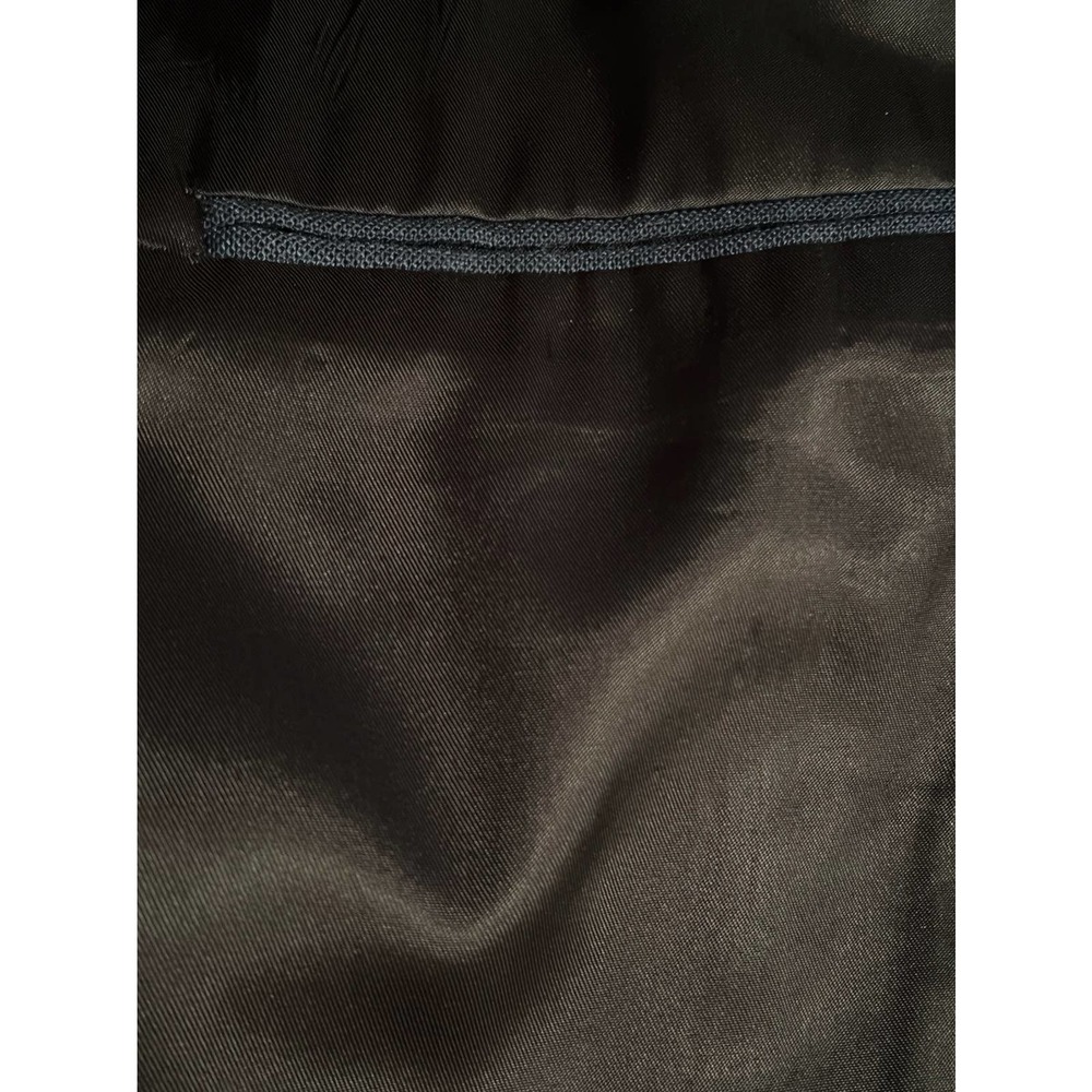 Hamrick's Men's Vintage Navy Blue Two Button Front Blazar/Jacket Size 42L - Picture 3 of 5